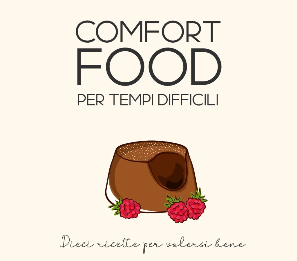 copertina ricettario digitale sui comfort food